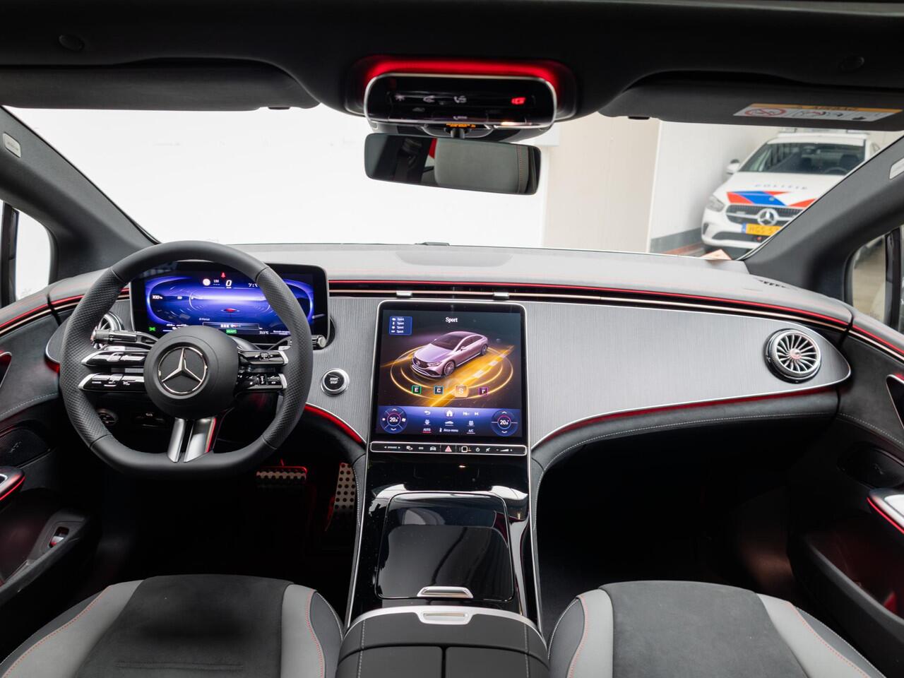 Mercedes-Benz EQE Limousine 300 Business Solution AMG 90 kWh Panorama dak