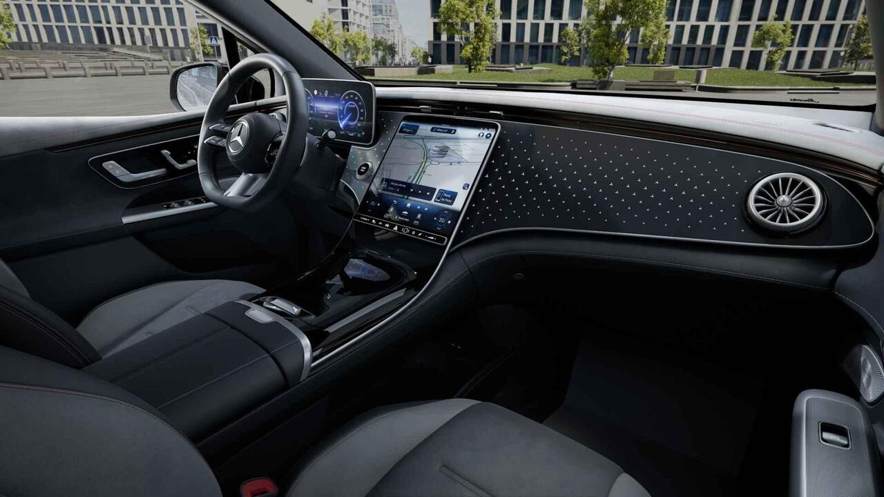 Mercedes-Benz EQE SUV 350+ AMG Line 91 kWh | Premium | Luchtvering | Head up display | Trekhaak | Winter pakket | Night pakket |