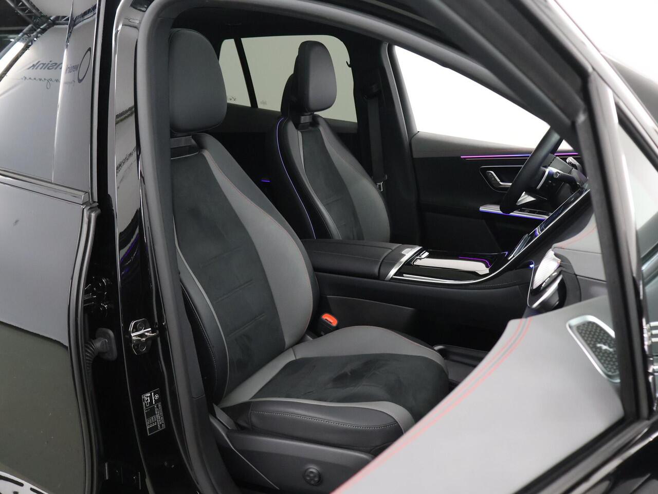 Mercedes-Benz EQE SUV 300 AMG Line 91 kWh | Achterasbesturing | Night pakket | Trekhaak | 360 camera | Burmester | 22 KW laden |