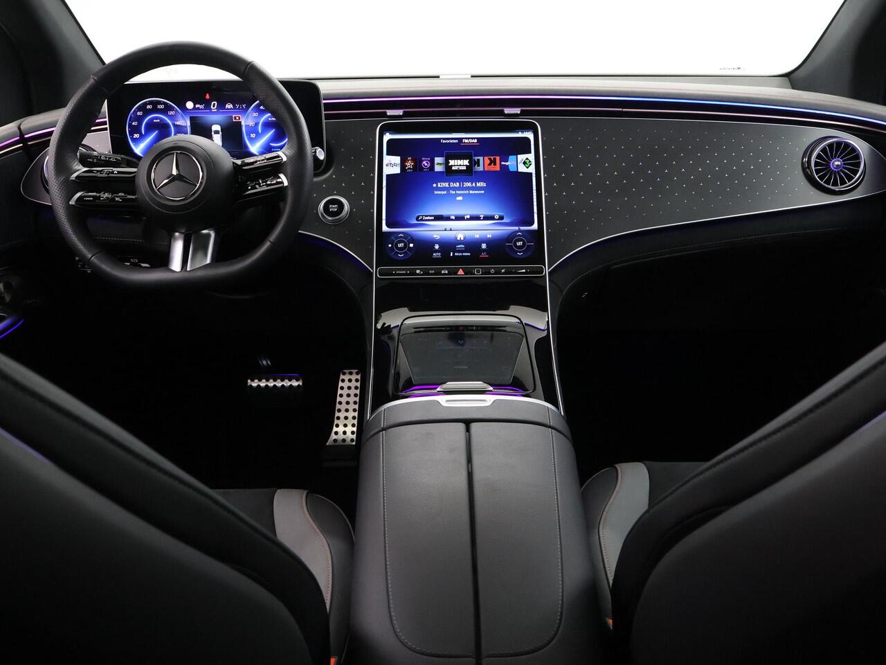 Mercedes-Benz EQE SUV 300 AMG Line 91 kWh | Achterasbesturing | Night pakket | Trekhaak | 360 camera | Burmester | 22 KW laden |
