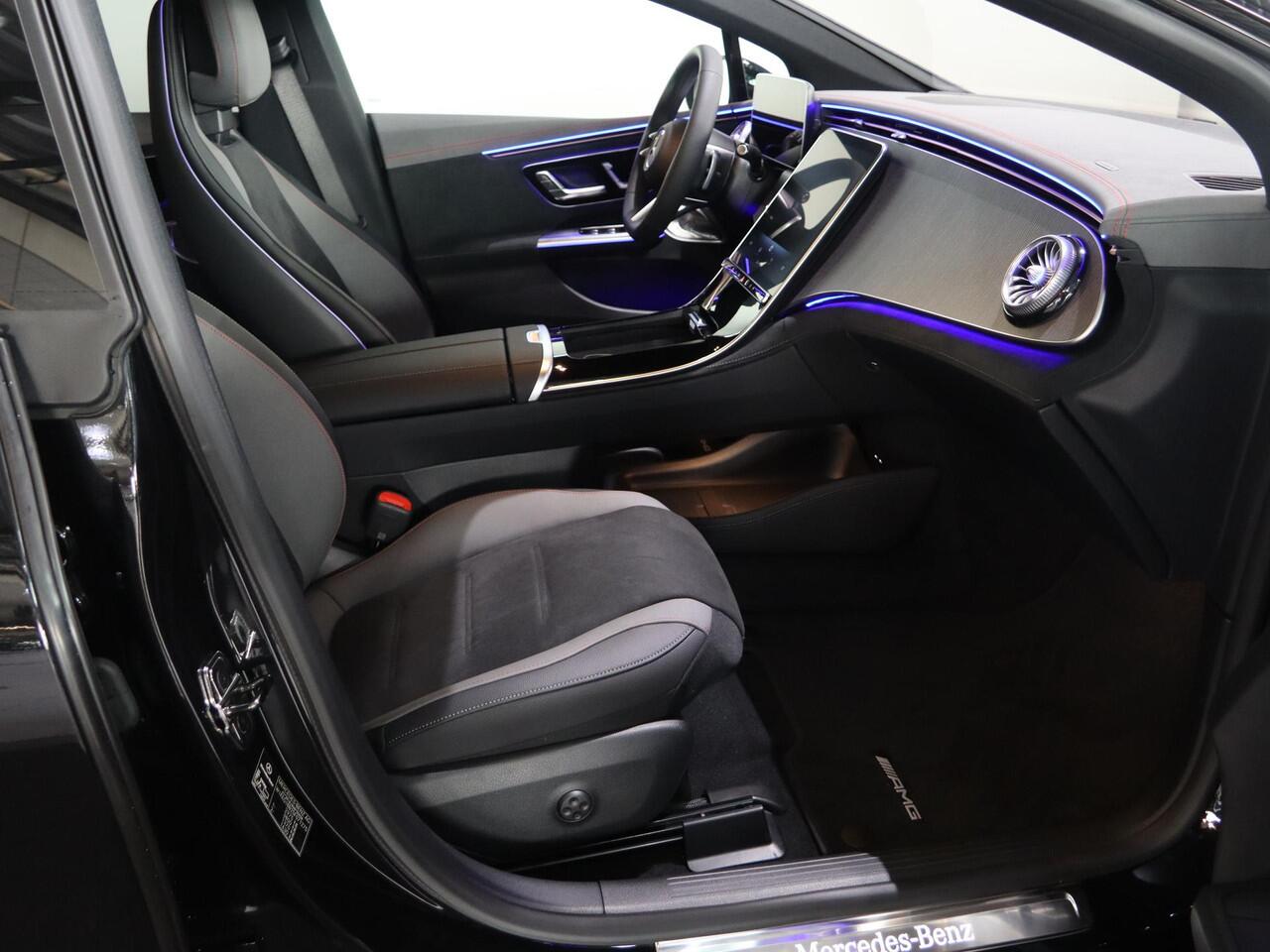 Mercedes-Benz EQE 300 Business Solution AMG 90 kWh | Panoramisch schuifdak | Burmester | AIRMATIC | MBUX augmented reality | Premium Pakket | Akoestisch comfortpakket |