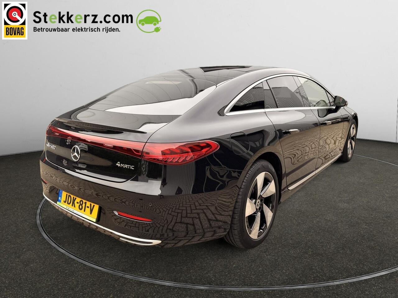 Mercedes-Benz EQS 580 4MATIC Luxury Line 108 kWh Hyperscreen, achteras besturing, Pano dak | Burmeister | HUD | E.v.a. opties