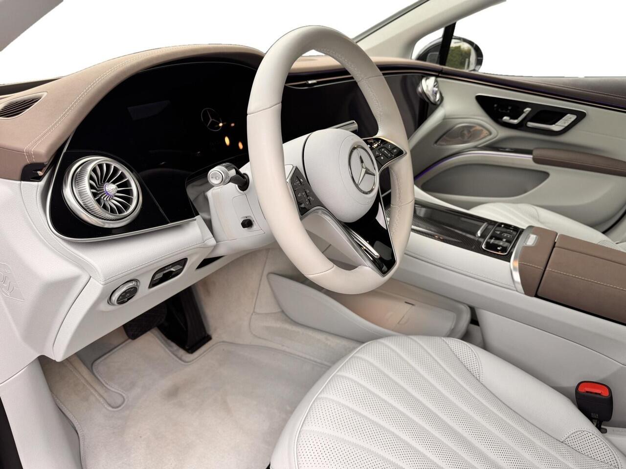 Mercedes-Benz EQS 580 4MATIC Luxury Line 108 kWh Hyperscreen, achteras besturing, Pano dak | Burmeister | HUD | E.v.a. opties