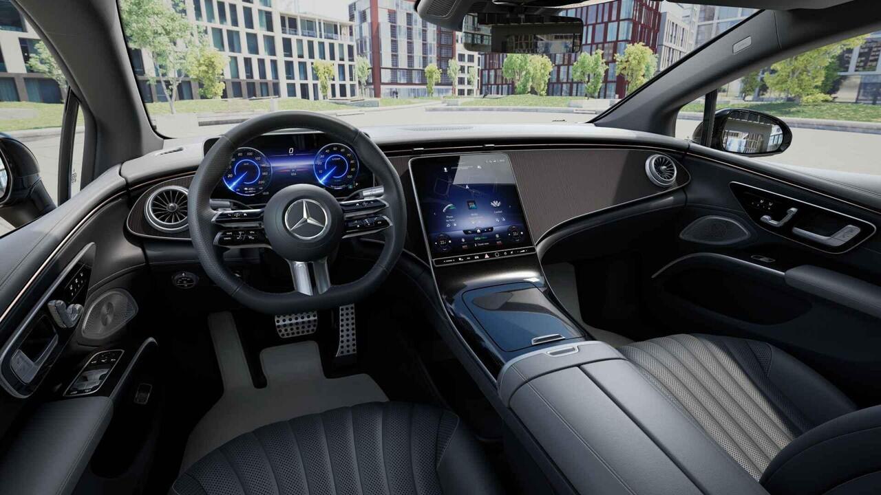 Mercedes-Benz EQS 450+ AMG Line 108 kWh | Premium plus | Massage | Trekhaak | Panoramadak | Stoelkoeling |