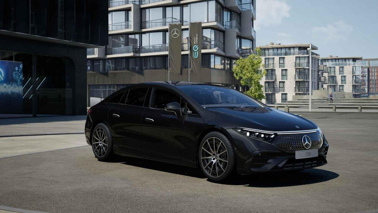 Mercedes-Benz EQS 450+ AMG Line 108 kWh | Premium plus | Massage | Trekhaak | Panoramadak | Stoelkoeling |