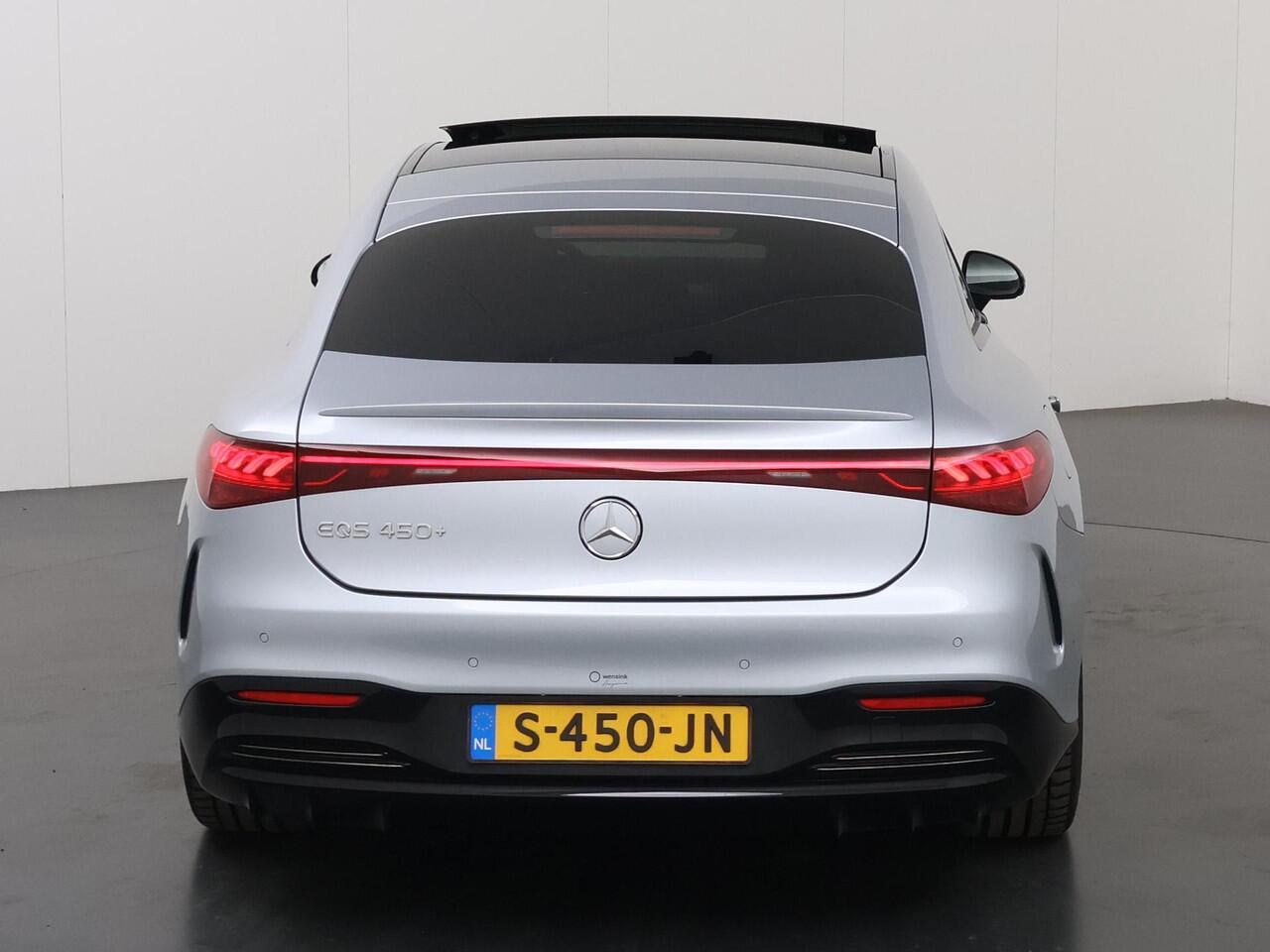 Mercedes-Benz EQS 450+ AMG Line 108 kWh | Night | Panoramadak | Burmester | Memory | Stoelventilatie | Headup |