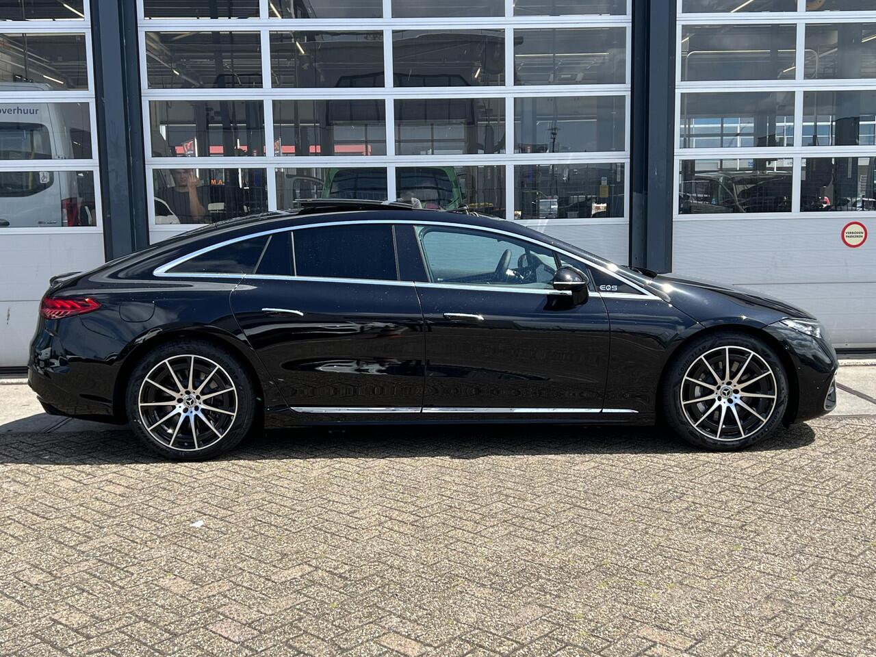 Mercedes-Benz EQS 450+ AMG Line | Advanced Plus pakket | Winter Pakket | Rijassistentiepakket Plus | Panoramadak | MBUX Hyperscreen | AIRMATIC Luchtvering | Achterasbesturing | Burmester Surround Sound | 360° Camera | DIGITAL LIGHT | Apple CarPlay | Android Auto | 17% bijt