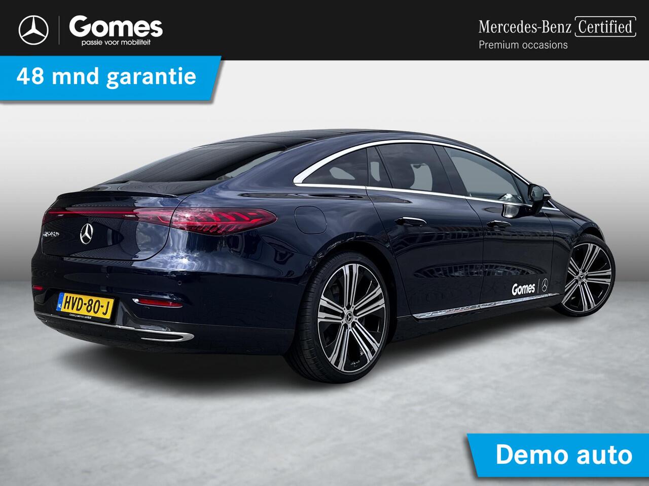 Mercedes-Benz EQS 450+ Luxury Line | MANUFAKTUR Interieur Pakket | Premium Plus Pakket | Rijassistentiepakket Plus | Panoramadak | HYPERSCREEN | 360° Camera | AIRMATIC Luchtvering | Achterasbesturing | DIGITAL LIGHT | Head-up Display | Burmester Surround Sound | Garagedeu