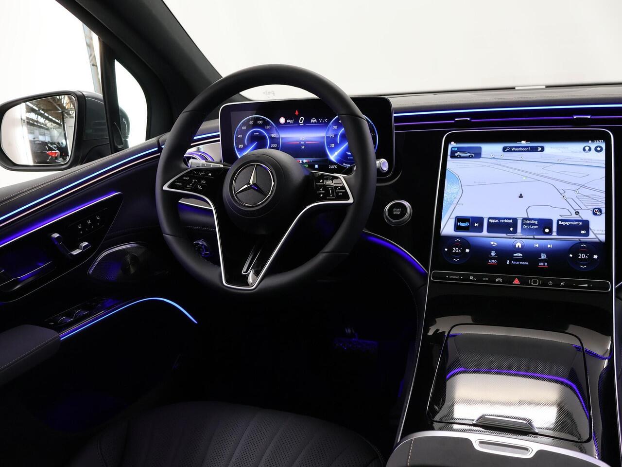 Mercedes-Benz EQS SUV 450 4MATIC Luxury Line | Panoramadak | Akoestiekcomfortpakket | Premium pakket | Keyless go | Head up | Leder | Stoelventilatie