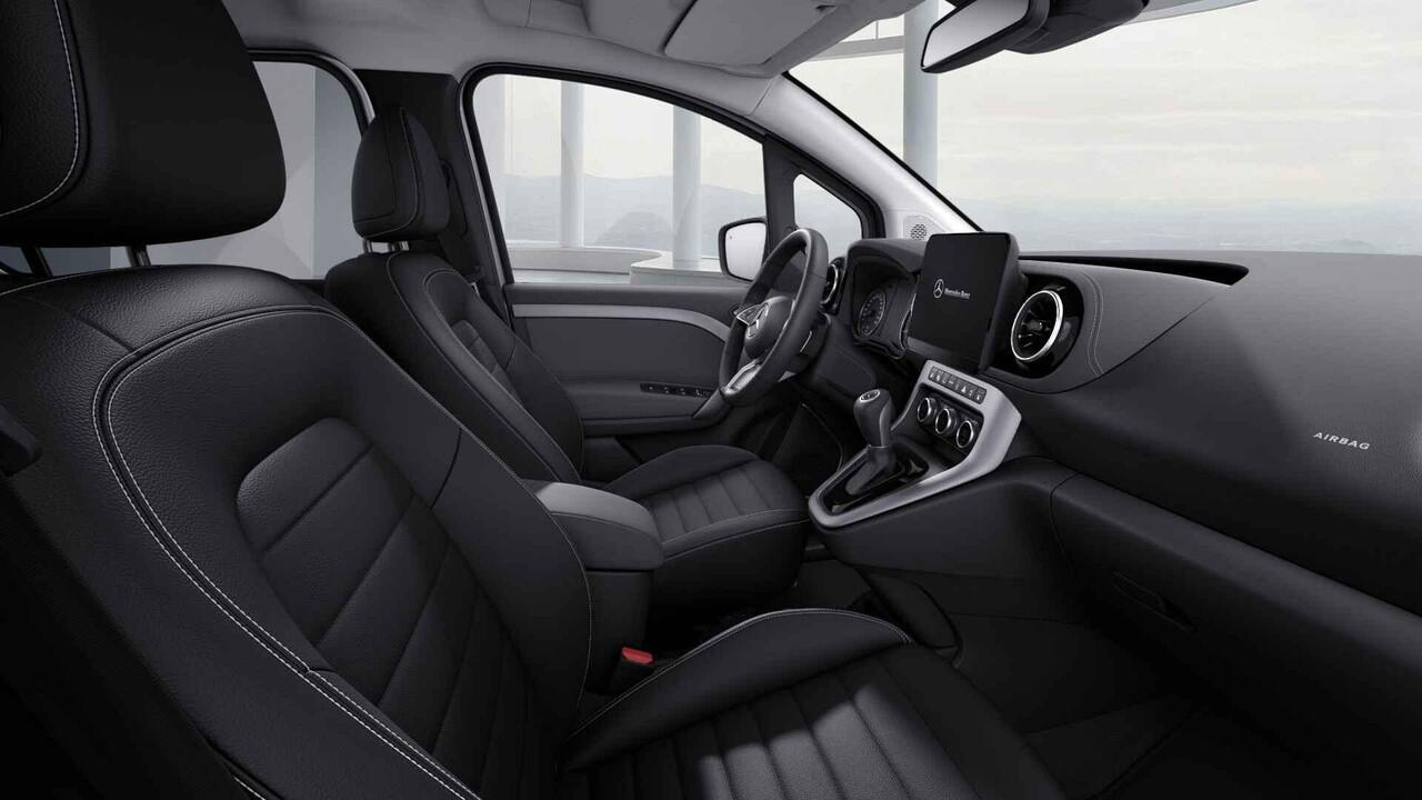 Mercedes-Benz EQT Tourer 200 L2 Premium 45kWh | 28.650,- incl. Btw | 7-Zitplaatsen | Navigatie | Apple en Android Carplay | Winterpakket | Schuifdeuren L+R | LED Koplampen |