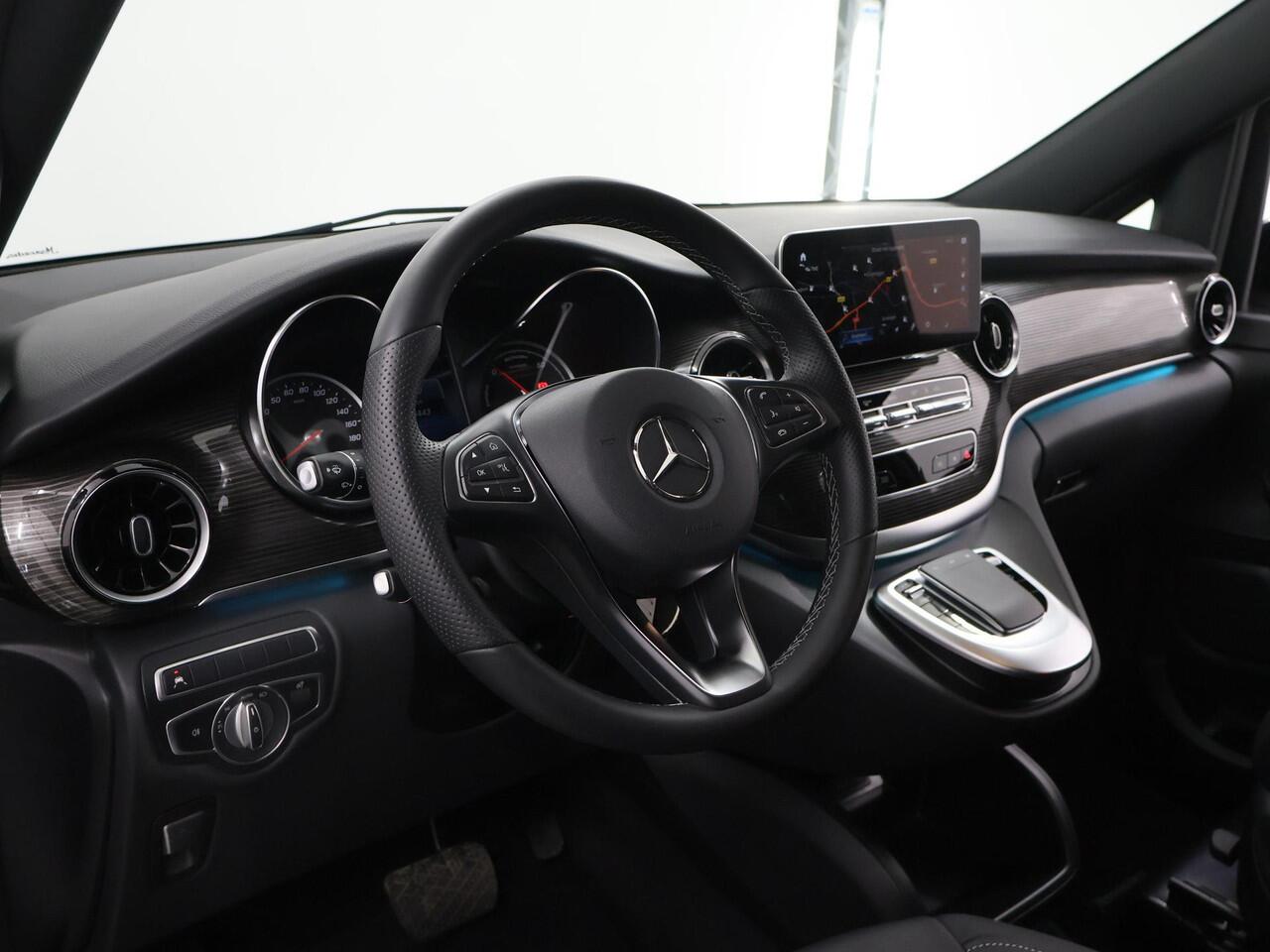 Mercedes-Benz EQV 300 | 90 kWh | L2 | Avantgarde | Led | Navigatie | Cruise-Controle | Lederen bekleding | Stoelverwarming |