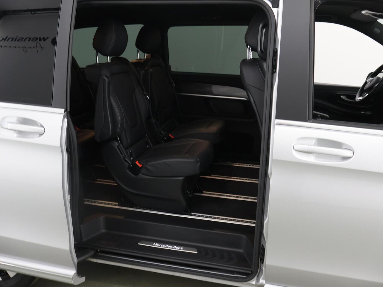 Mercedes-Benz EQV 300 90 kWh | L2 | AVANTGARDE | 6-ZITS | LED VERLICHTING | NAVIGATIE | METALLIC | MBUX | SPIEGEL PAKKET | STOELVERWARMING | LEREN BEKLEDING | DODEHOEKASSISTENT | CRUISE CONTROL | CLIMATE CONTROL