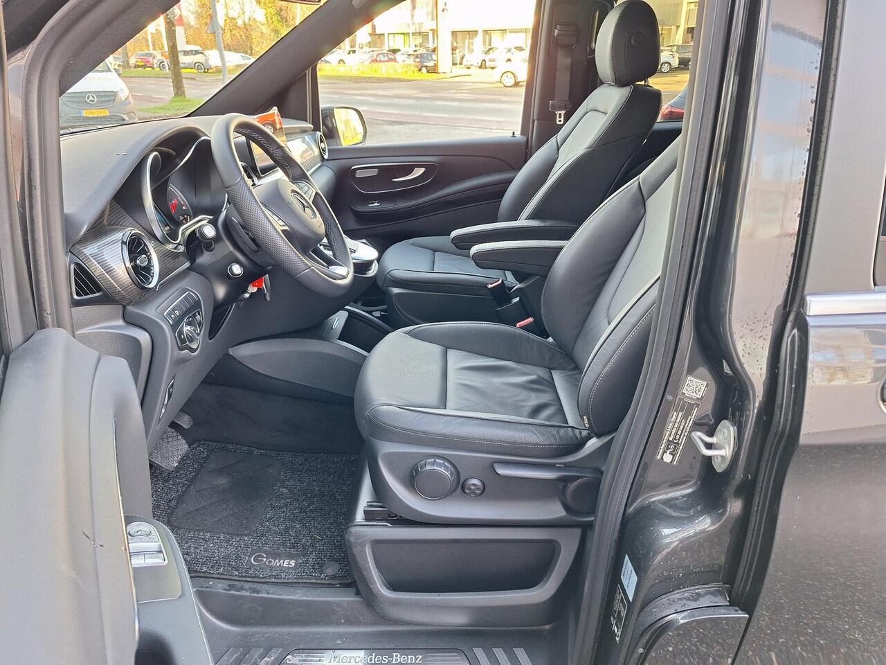 Mercedes-Benz EQV 300 L3 90kWh | Dubbel-cabine | Burmester 360 gr. Camera | Multibeam LED | Elektrische schuifdeuren en achterklep