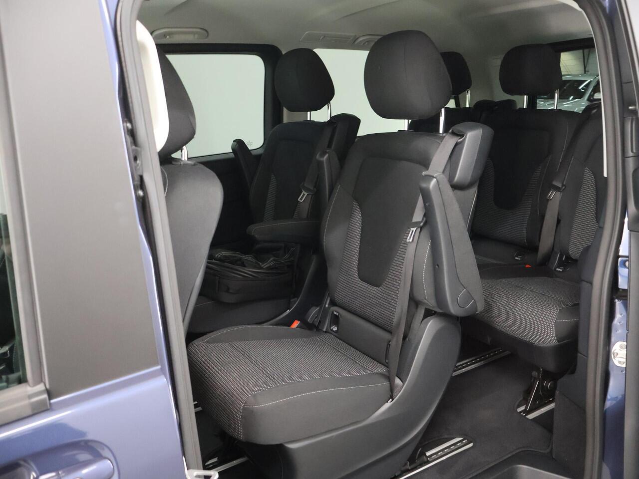 Mercedes-Benz EQV 300 | L2 | 90 kWh | AVANTGARDE | 389 KM WLTP | ELEKTRISCHE ZIJSCHUIFDEUREN 2X | ADAPTIEVE CRUISE | NAVIGATIE | CAMERA | STANDKACHEL | CLIMATE CONTROL | MULTI-BEAM LED | ELEKTRISCHE ACHTERKLEP | LICHTMETALEN WIELEN