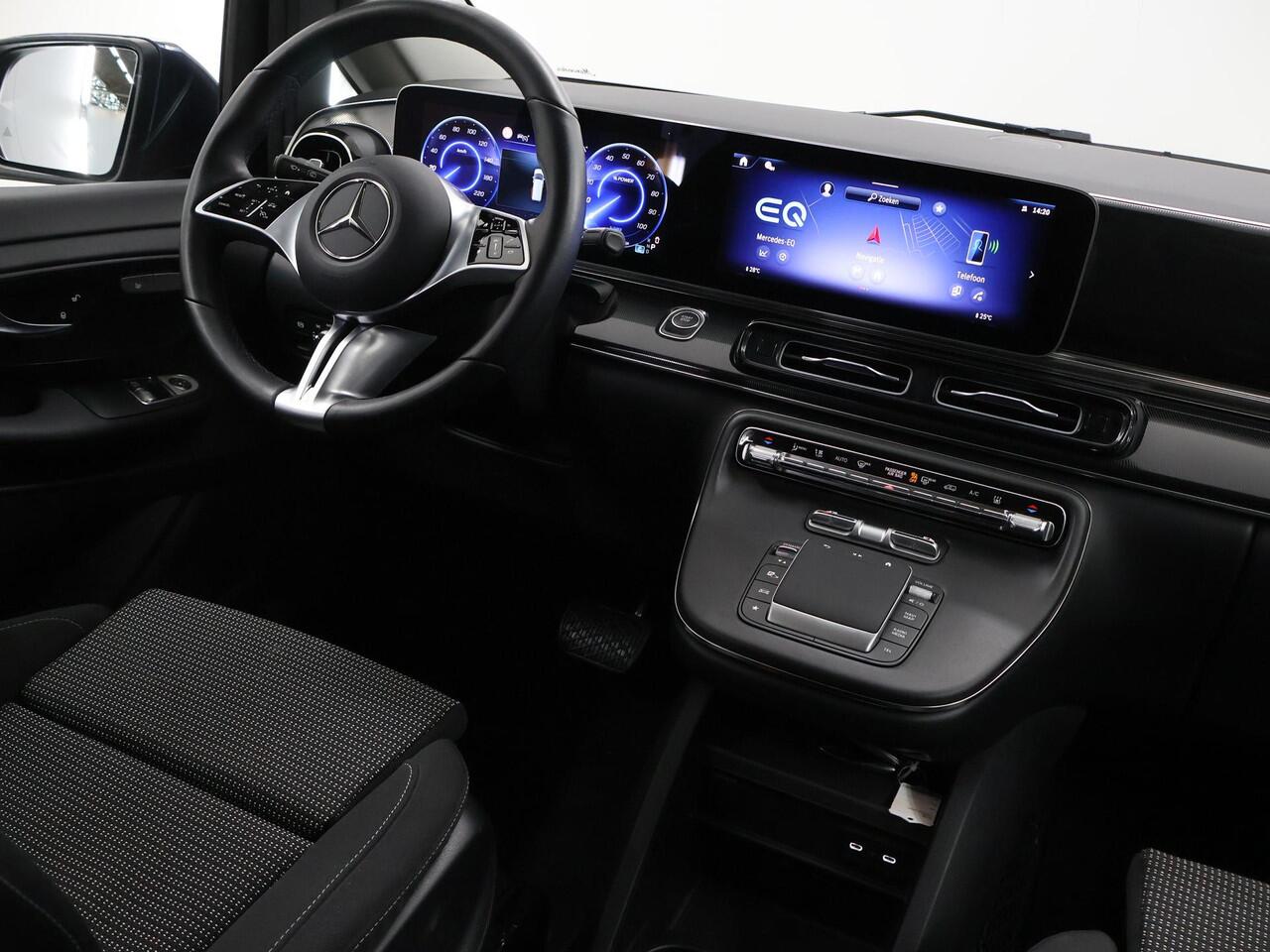 Mercedes-Benz EQV 300 | L2 | 90 kWh | AVANTGARDE | 389 KM WLTP | ELEKTRISCHE ZIJSCHUIFDEUREN 2X | ADAPTIEVE CRUISE | NAVIGATIE | CAMERA | STANDKACHEL | CLIMATE CONTROL | MULTI-BEAM LED | ELEKTRISCHE ACHTERKLEP | LICHTMETALEN WIELEN