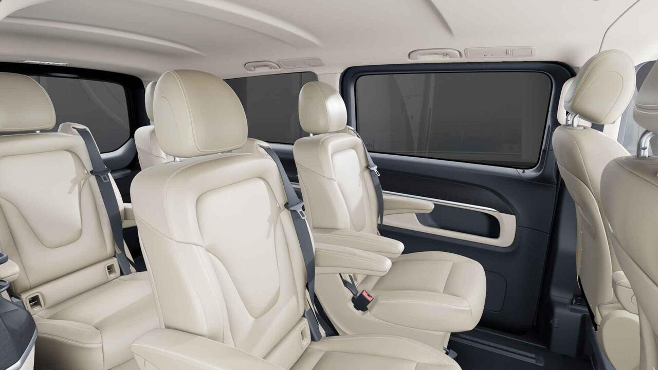 Mercedes-Benz EQV 300 L2 Avantgarde 90 kWh | Beige Leder | 6 zits |