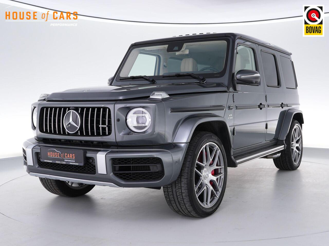 Mercedes-Benz G-KLASSE 63AMG 585pk |schuif/kantel dak|Burmester|massage|360° camera|sportuitlaat|sfeerverlichting|stoelverwarming & verkoeling|Apple Carplay|stuurverwarming|