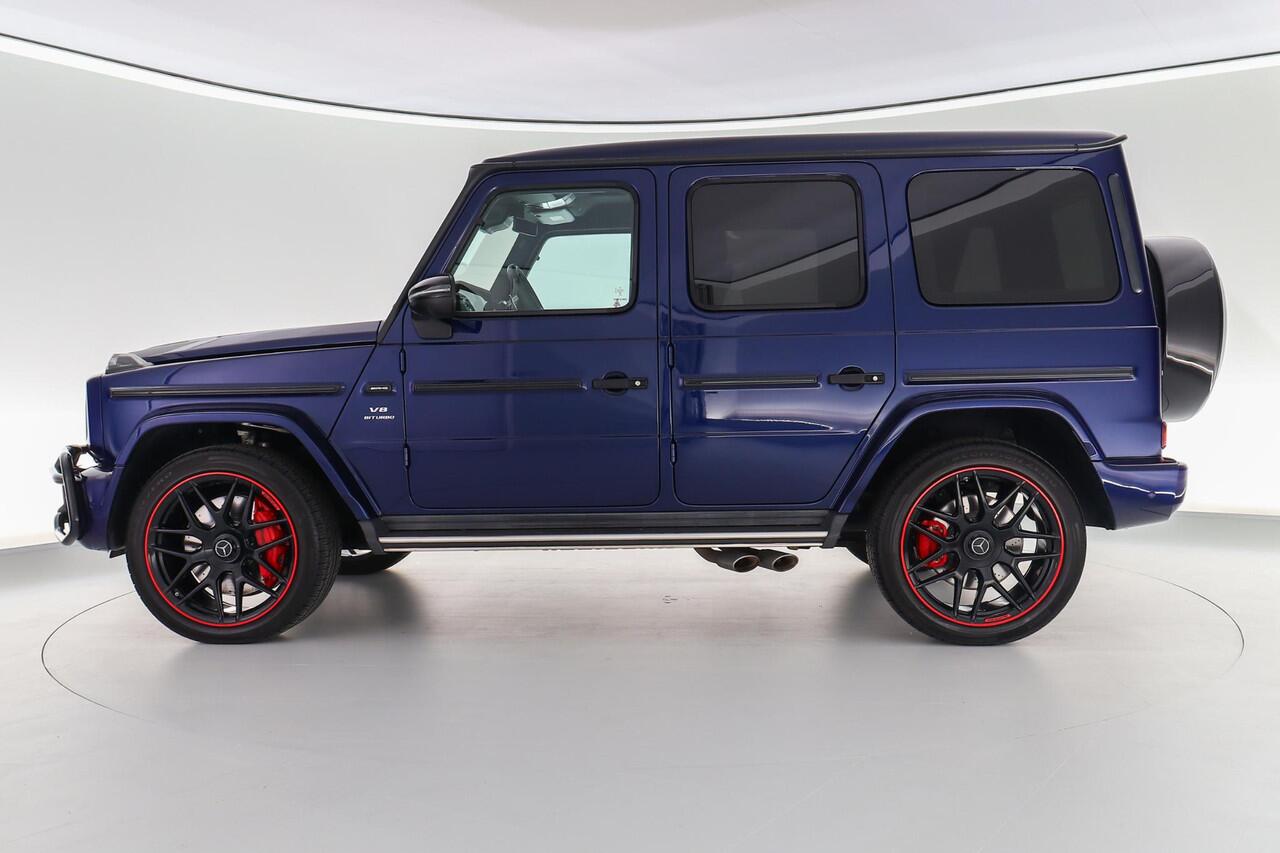 Mercedes-Benz G-KLASSE G63 AMG 585pk |BTW|garantie tot 12-2027|schuif\kantel|Burmester|drivers package|massage|memory|360 camera|trekhaak|stoelverwarming + ventilatie|
