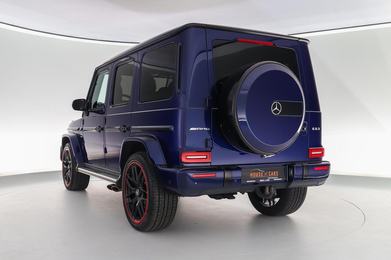 Mercedes-Benz G-KLASSE G63 AMG 585pk |BTW|garantie tot 12-2027|schuif\kantel|Burmester|drivers package|massage|memory|360 camera|trekhaak|stoelverwarming + ventilatie|