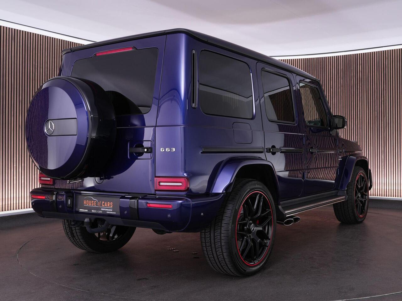 Mercedes-Benz G-KLASSE G63 AMG 585pk |BTW|garantie tot 12-2027|schuif\kantel|Burmester|drivers package|massage|memory|360 camera|trekhaak|stoelverwarming + ventilatie|