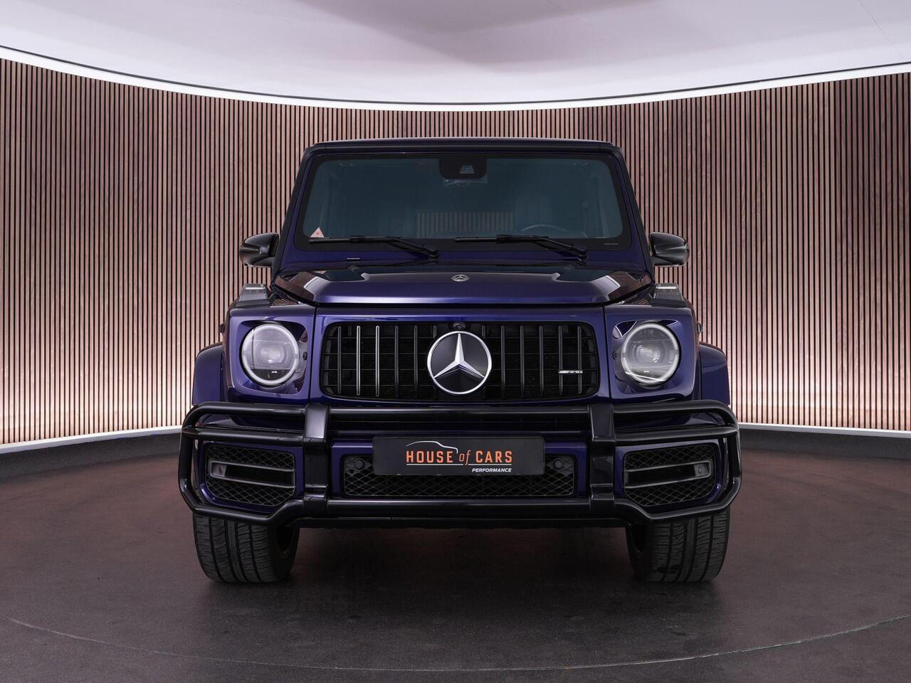 Mercedes-Benz G-KLASSE G63 AMG 585pk |BTW|garantie tot 12-2027|schuif\kantel|Burmester|drivers package|massage|memory|360 camera|trekhaak|stoelverwarming + ventilatie|