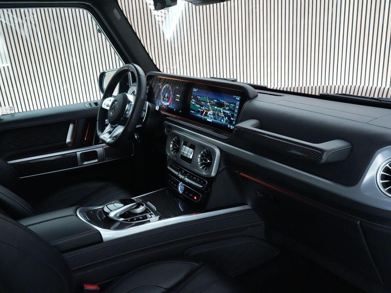 Mercedes-Benz G-KLASSE G63 AMG 585pk |BTW|garantie tot 12-2027|schuif\kantel|Burmester|drivers package|massage|memory|360 camera|trekhaak|stoelverwarming + ventilatie|