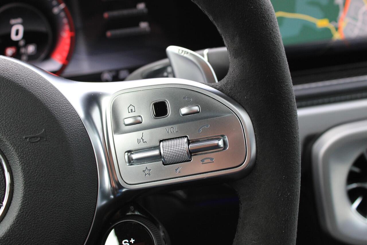 Mercedes-Benz G-KLASSE 63 Edition 1 Magno Zwart | Distronic | Carbon Pakket | Schuifdak | Burmester | Sfeerverlichting | 360 Camera | Origineel Nederlands