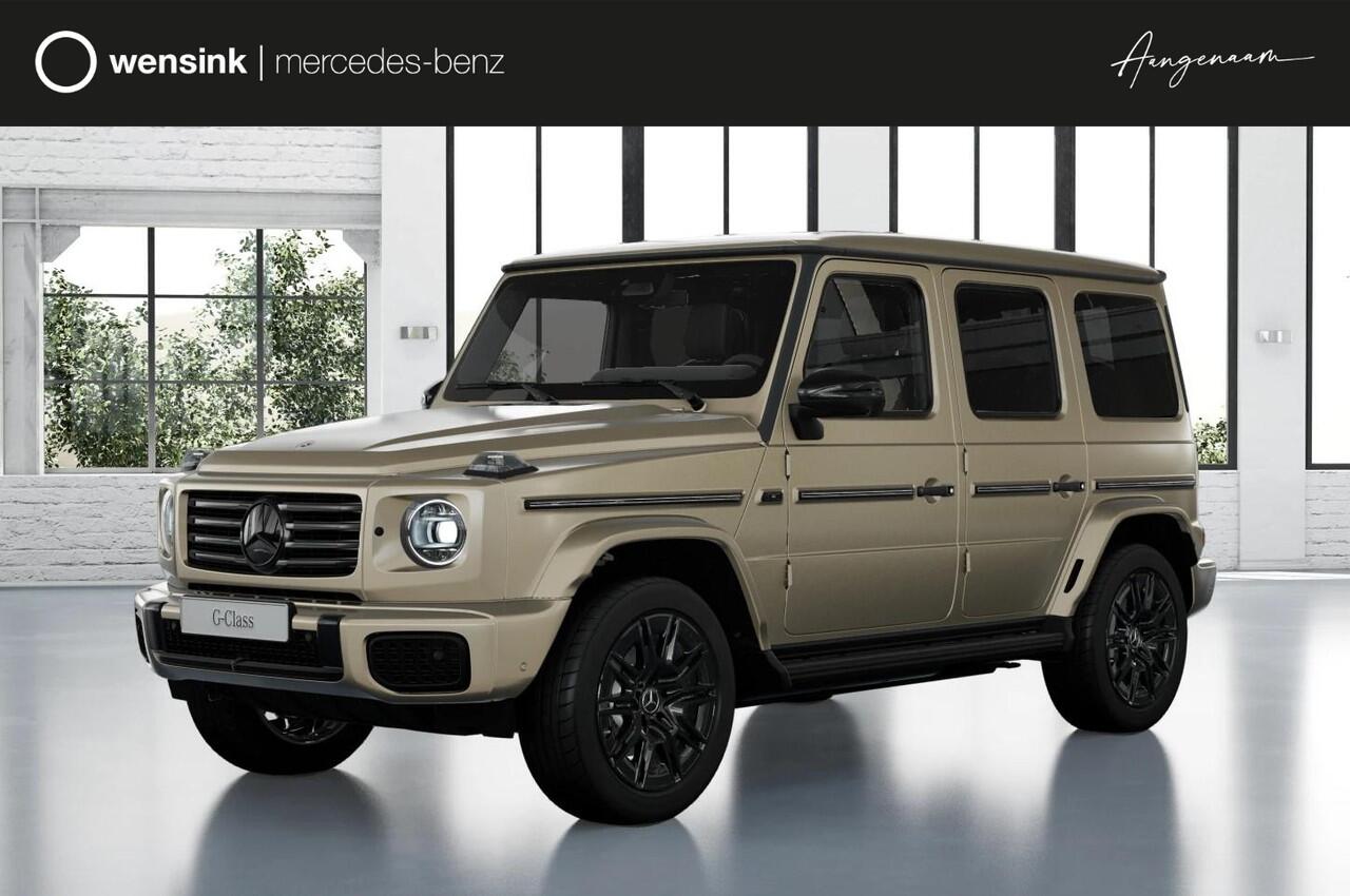 Mercedes-Benz G-KLASSE 580 EQ 116 kWh AMG Line | Schuifdak | SUPERIOR Line interieur | Warmtecomfortpakket | Treeplanken in zwart | Comfortpakket | Burmester |