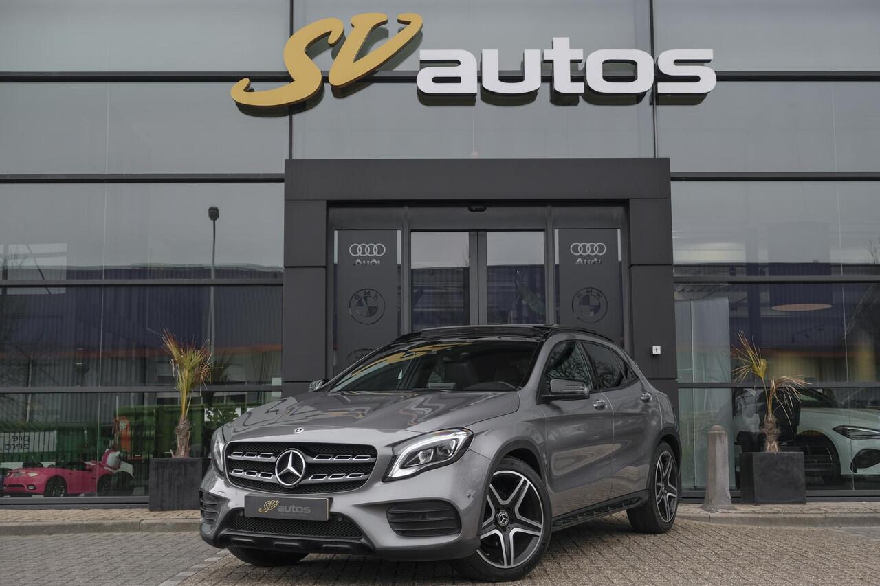 Mercedes-Benz GLA-KLASSE GLA180 AMG 122pk Panoramadak Night pakket Climate control Cruise control Trekhaak 19" LMV