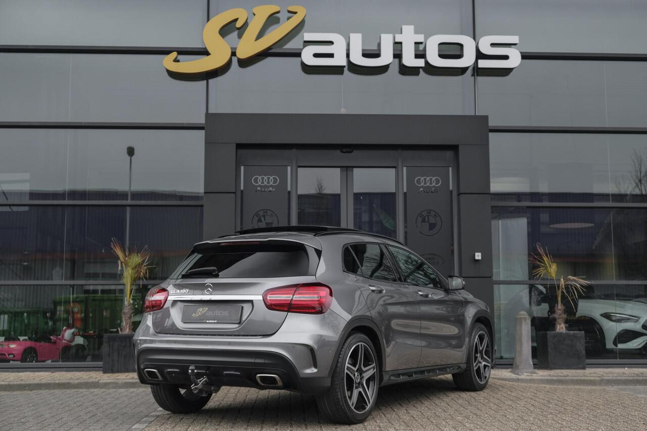 Mercedes-Benz GLA-KLASSE GLA180 AMG 122pk Panoramadak Night pakket Climate control Cruise control Trekhaak 19" LMV