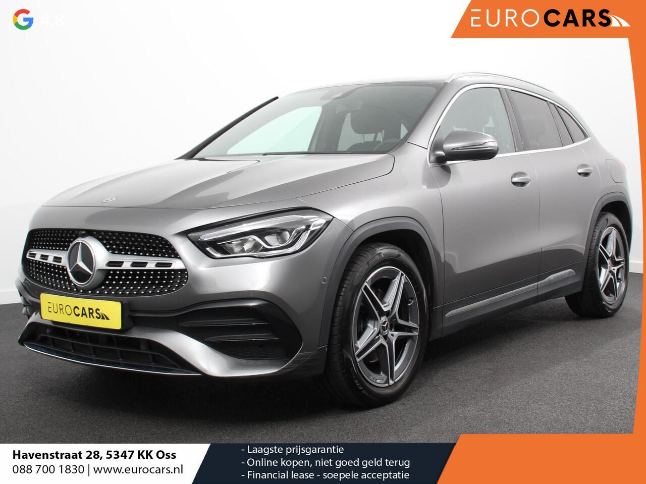 Mercedes-Benz GLA-KLASSE 200 Automaat AMG Line Nieuw model! | Navigatie | Climate Control | Camera | Sfeerverlichting | Half leder/alcantara | Led | Electrische achterklep | 19"Lichtmetalen velgen