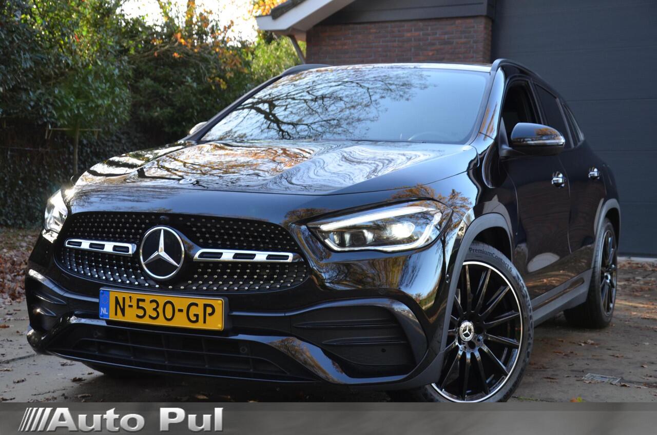 Mercedes-Benz GLA-KLASSE 200 AMG Line Automaat/Navi/Pdc/Ecc/Achteruitrijcamera/Panoramadak/Sfeerverlichting/Stoelverwarming/elektrisch verstelbare stoel(en) met geheugen/Matrix-Led/Cr-Controle/Privacy-Glass/19-Inch Lmv/Trekhaak-Afneembaar