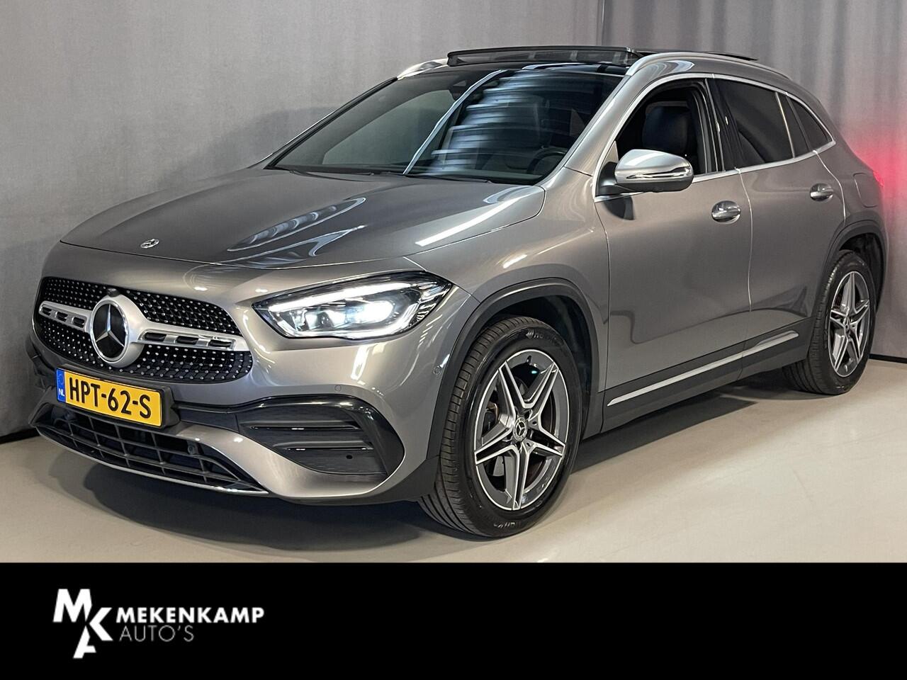 Mercedes-Benz GLA-KLASSE 250 e AMG Line 19"/Panoramadak/Trekhaak/Dodehoek/Adaptieve cruise/360 camera/Keyless/Matrix LED/Stoelverwarming/Apple Carplay & Android Auto