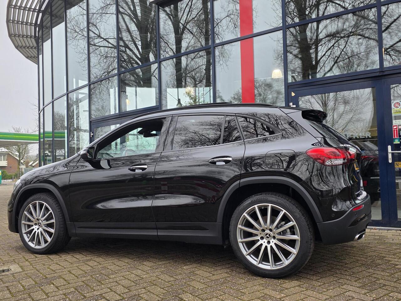 Mercedes-Benz GLA-KLASSE 250 e AMG Line | SOH 92% | Panodak | Navigatie | Sfeerverlichting | Cruise Control | 20 inch | Parkeersensoren + Camera