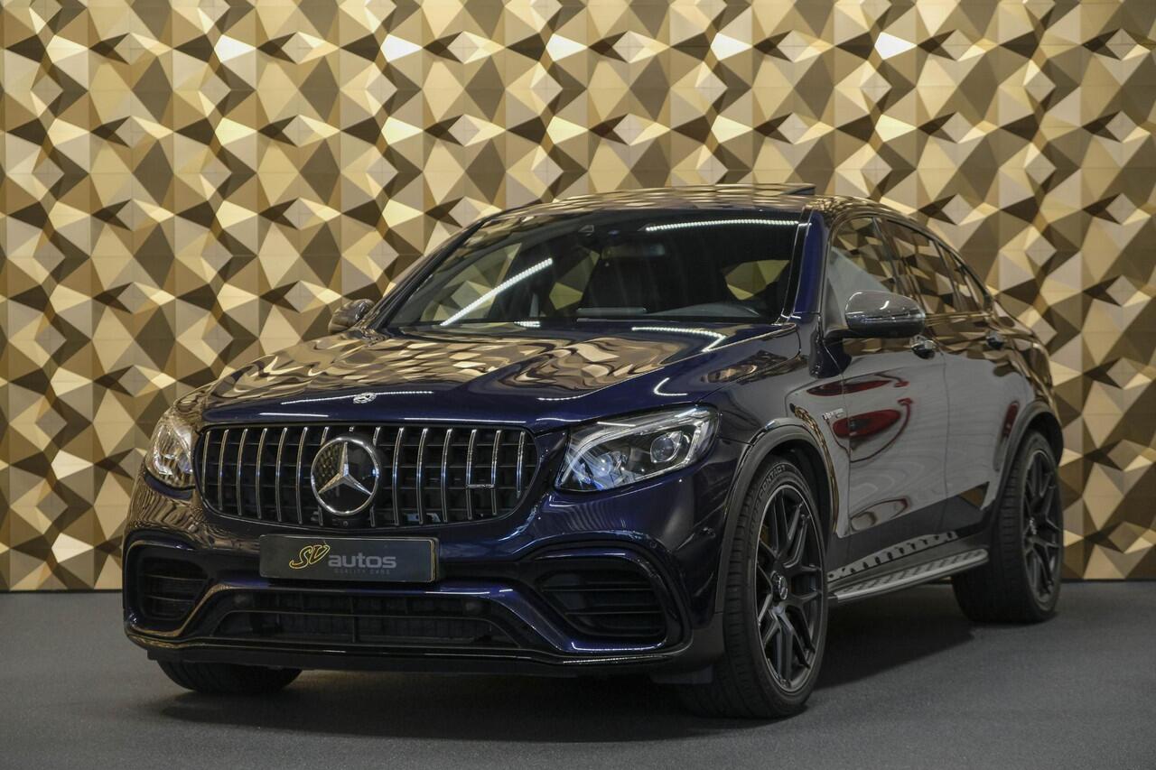 Mercedes-Benz GLC-KLASSE Coupé GLC63s AMG 510pk 4MATIC+ Keramisch Schuifdak Distronic+ Burmester Luchtvering Trekhaak Head-up VOL VOL VOL!!!