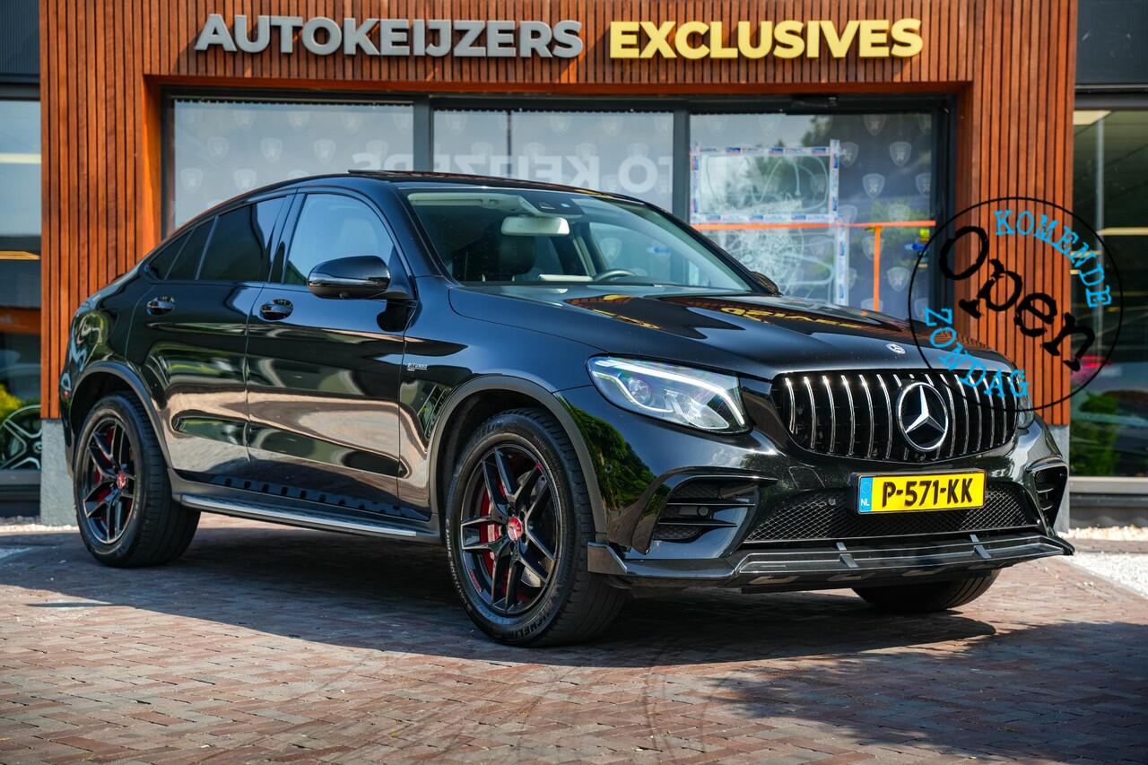Mercedes-Benz GLC-KLASSE Coupé AMG 43 4MATIC Schuifdak Burmester Ambient Memory 360 Camera Stoelverw.