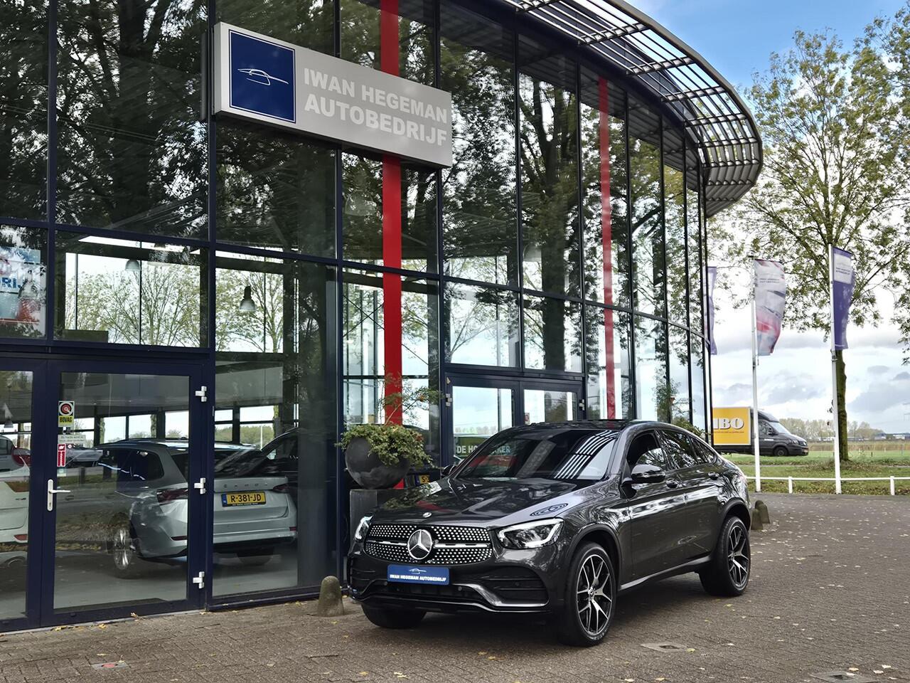 Mercedes-Benz GLC-KLASSE Coupé AMG 300e 4MATIC | Schuif / kanteldak | Wegkl. Trekhaak | Navigatie | Parkeersensoren + Camera | Cruise Control | 20inch