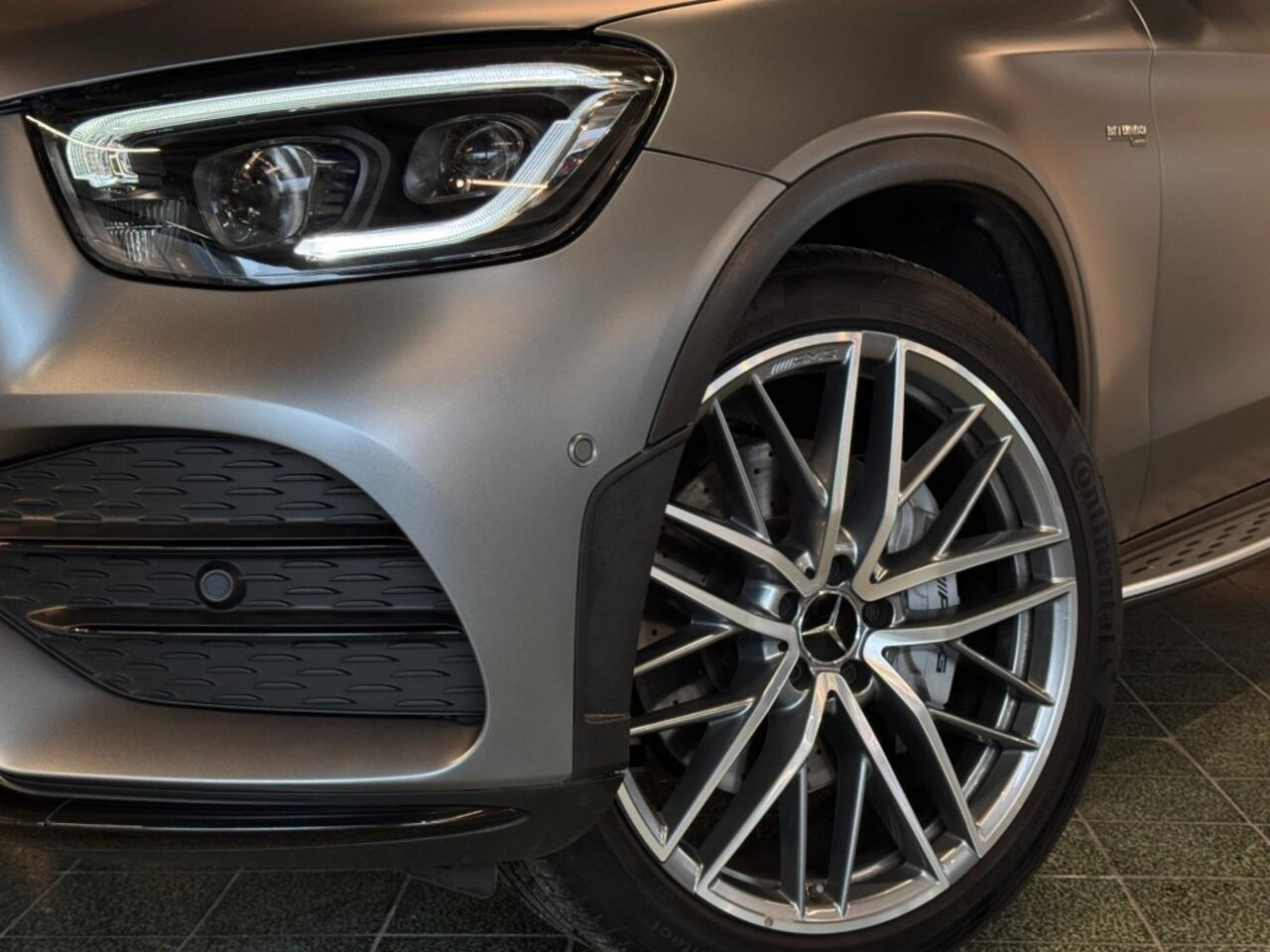 Mercedes-Benz GLC-KLASSE AMG 43 4MATIC Premium Luchtvering Perf Uitlaat Kuipstoel Pano 21''