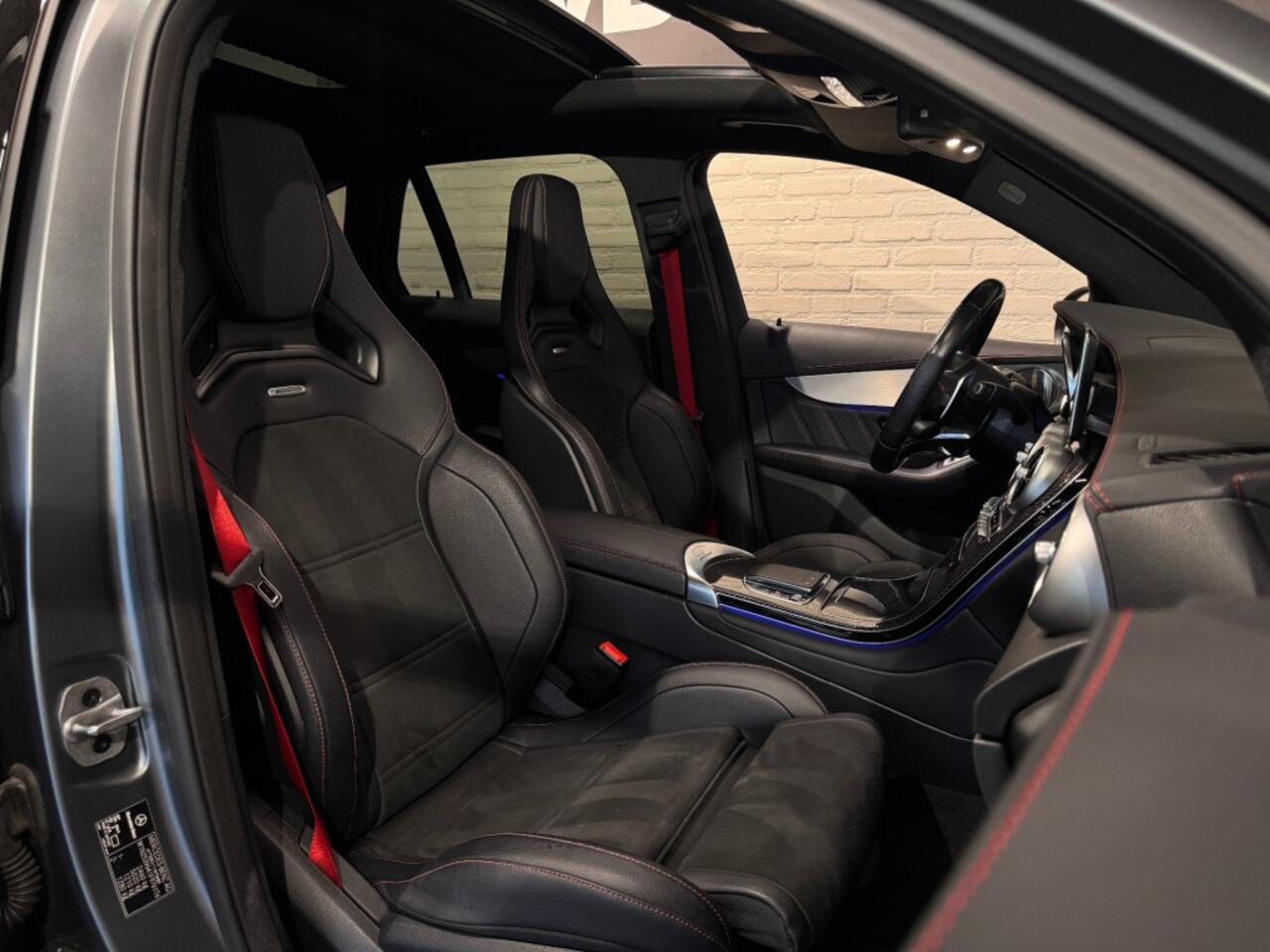 Mercedes-Benz GLC-KLASSE AMG 43 4MATIC Premium Luchtvering Perf Uitlaat Kuipstoel Pano 21''