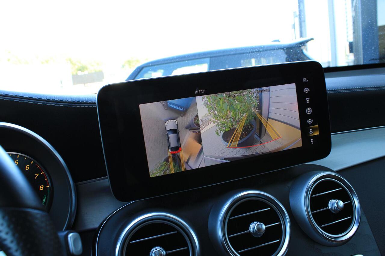 Mercedes-Benz GLC-KLASSE Coupé 300e 4M AMG Schuifdak | Trekhaak | Bruin Leder | 360 Camera | Night | 21" AMG Velgen | BTW