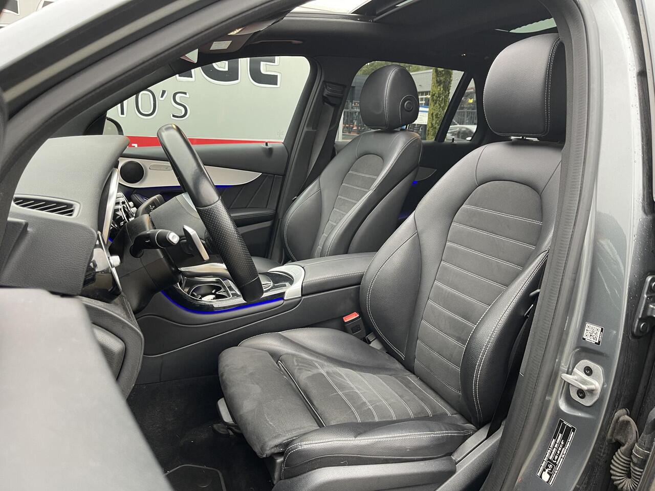 Mercedes-Benz GLC-KLASSE 300e 4MATIC Premium Plus AMG Line 19"/Panoramadak/Keyless/360 camera/Sfeerverlichting/Apple Carplay & Android Auto/Stoelverwarming/Elektrische klep