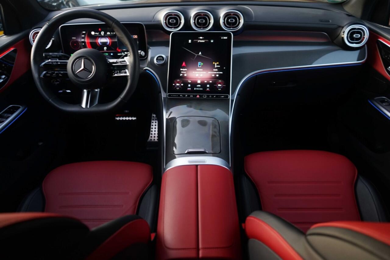 Mercedes-Benz GLC-KLASSE 400e AMG 4Matic 381PK Luchtv/Night/4WB/360/Burm/Memory