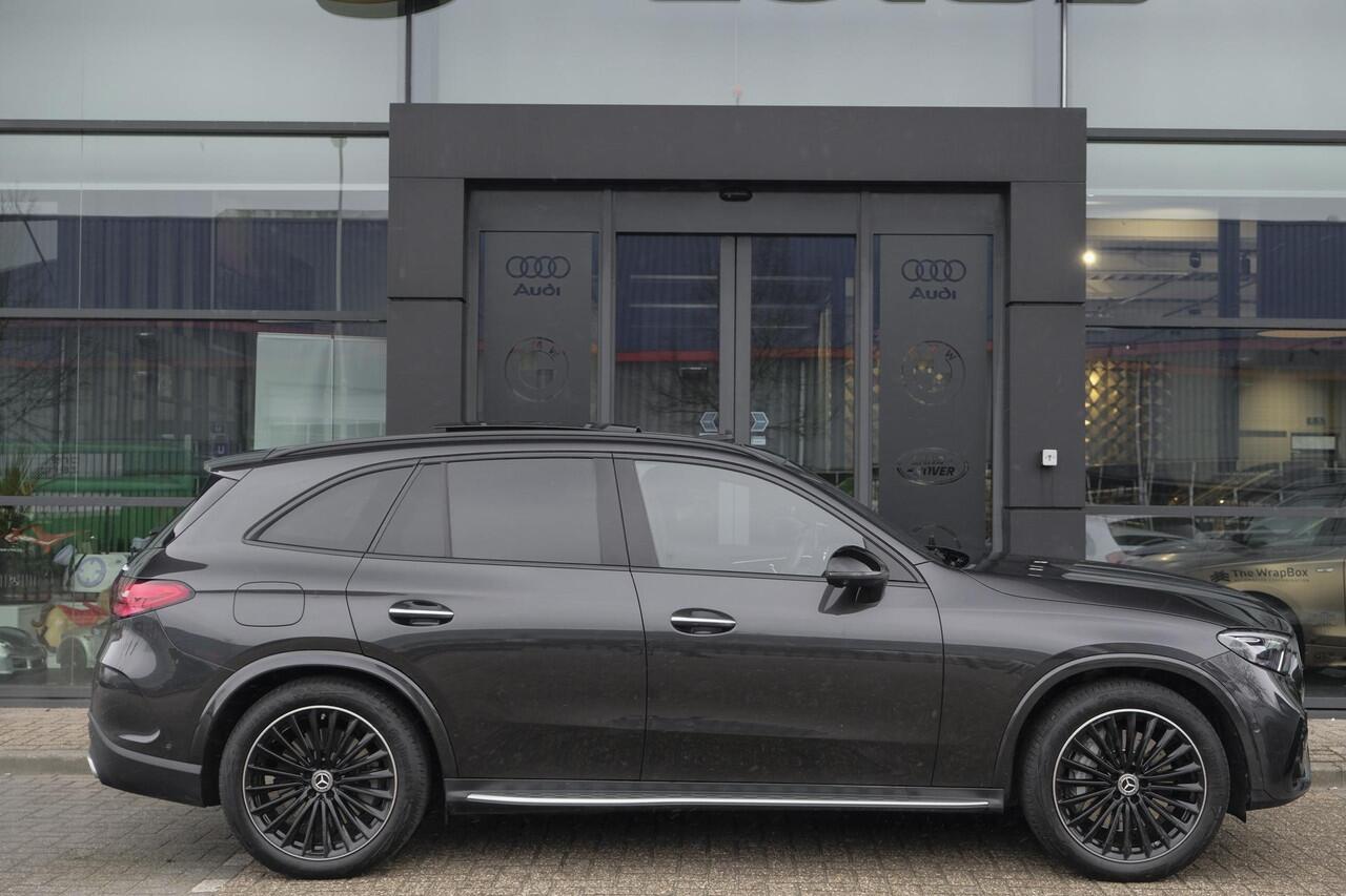 Mercedes-Benz GLC-KLASSE GLC400e 381pk AMG Panoramadak *BTW* Luchtvering 4-wielbesturing Burmester3d Stoelkoeling Night pakket 20" LMV BOMVOL!!!