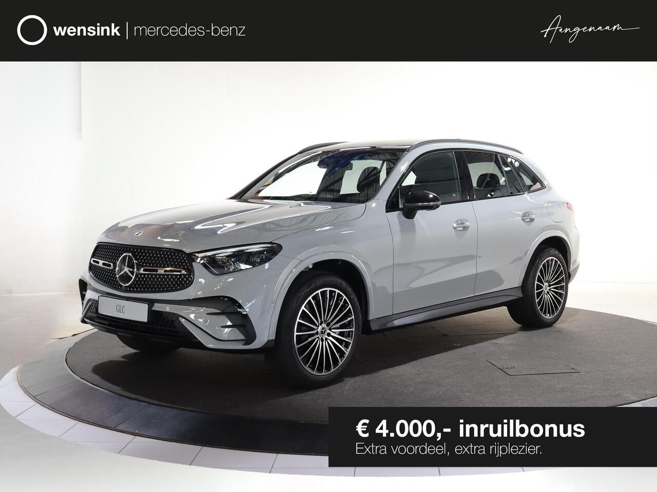 Mercedes-Benz GLC-KLASSE 300e 4MATIC Sport Edition | Panoramaschuifdak | Premium Plus | Rijassistentiepakket plus | Head-up display | Burmester | Nightpakket | Trekhaak |