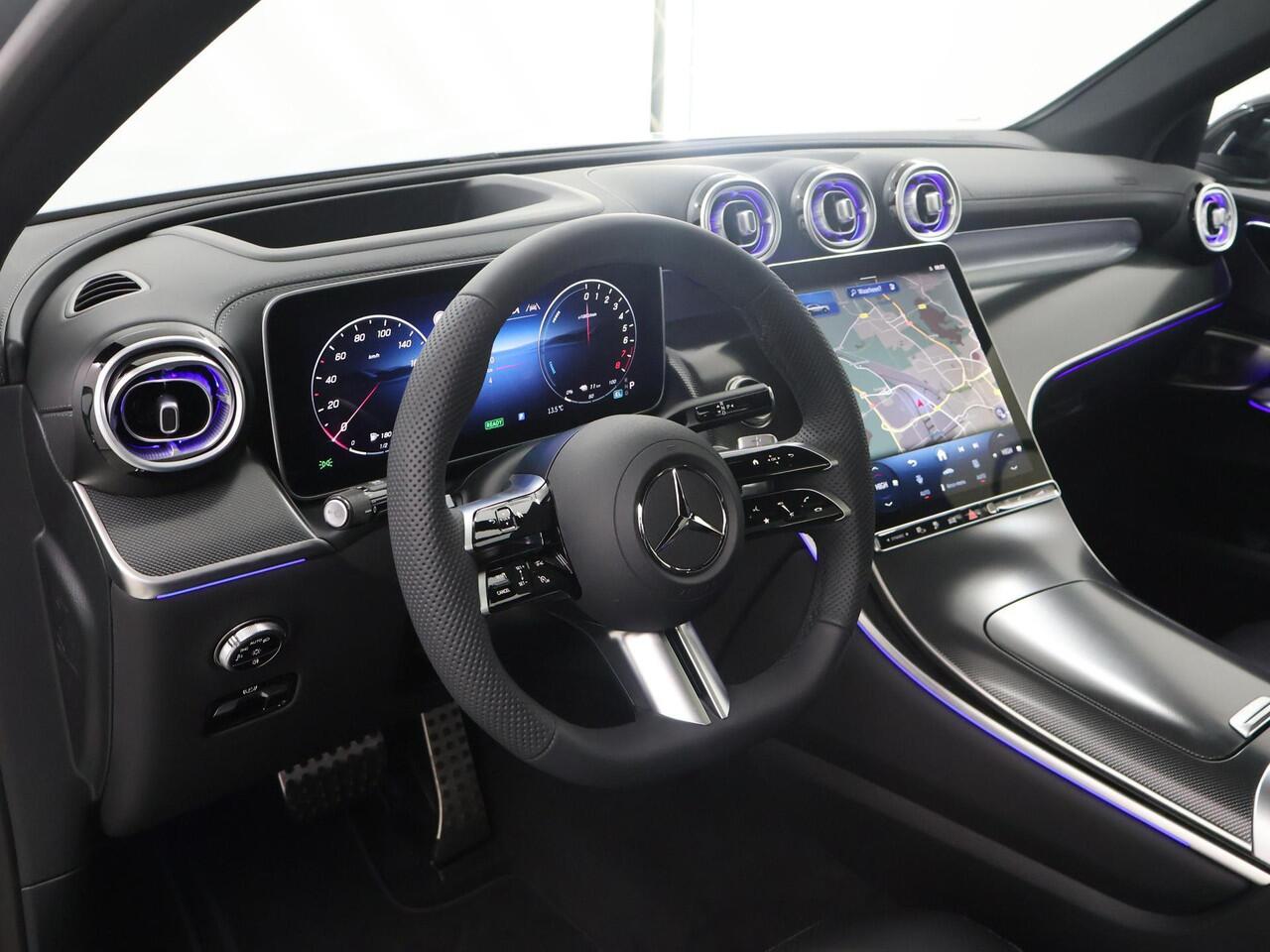 Mercedes-Benz GLC-KLASSE Coupé 300e 4MATIC AMG Line | Panoramadak | Trekhaak | Premium plus | Energizing + | Rij-Assistentie | Memory |