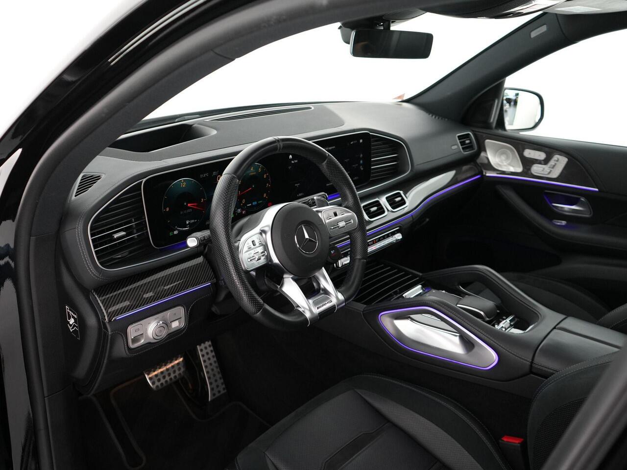 Mercedes-Benz GLE-KLASSE 53 AMG 435pk 4MATIC+ Premium Plus |dealer onderhouden|panoramadak|Burmester|sportuitlaat|massage|memory|luchtvering|head-up display|360° camera|carbon interieur|stoelventilatie en verwarming|