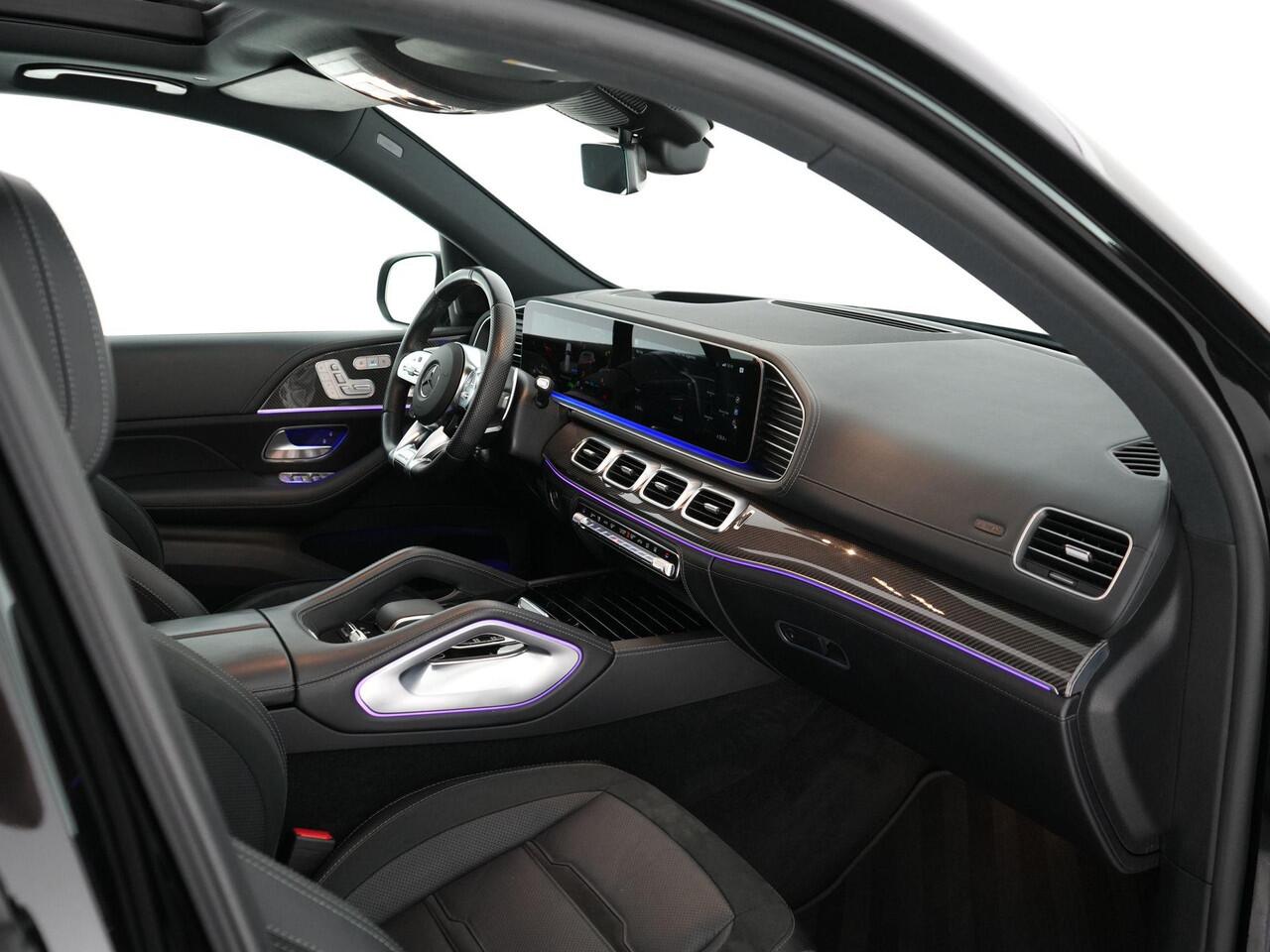 Mercedes-Benz GLE-KLASSE 53 AMG 435pk 4MATIC+ Premium Plus |dealer onderhouden|panoramadak|Burmester|sportuitlaat|massage|memory|luchtvering|head-up display|360° camera|carbon interieur|stoelventilatie en verwarming|