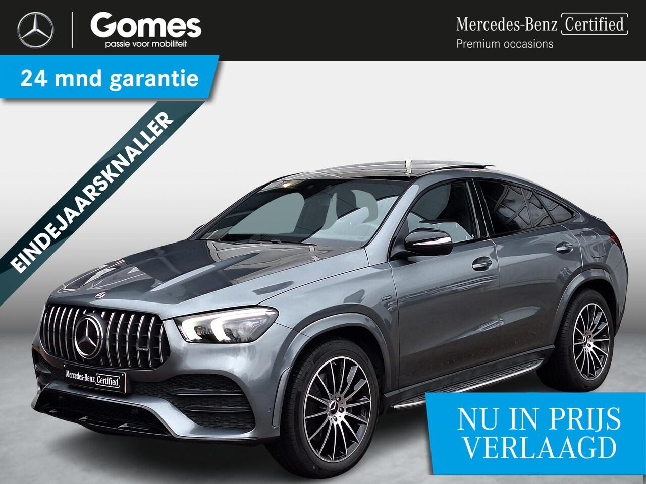 Mercedes-Benz GLE-KLASSE Coupé 350 de 4MATIC Premium | AMG Line | Panoramadak | Trekhaak | Night pakket | Burmester | Rijassistentiepakket | 360° camera | Dodehoekassistentie | Multibeam LED | Elektrische achterklep