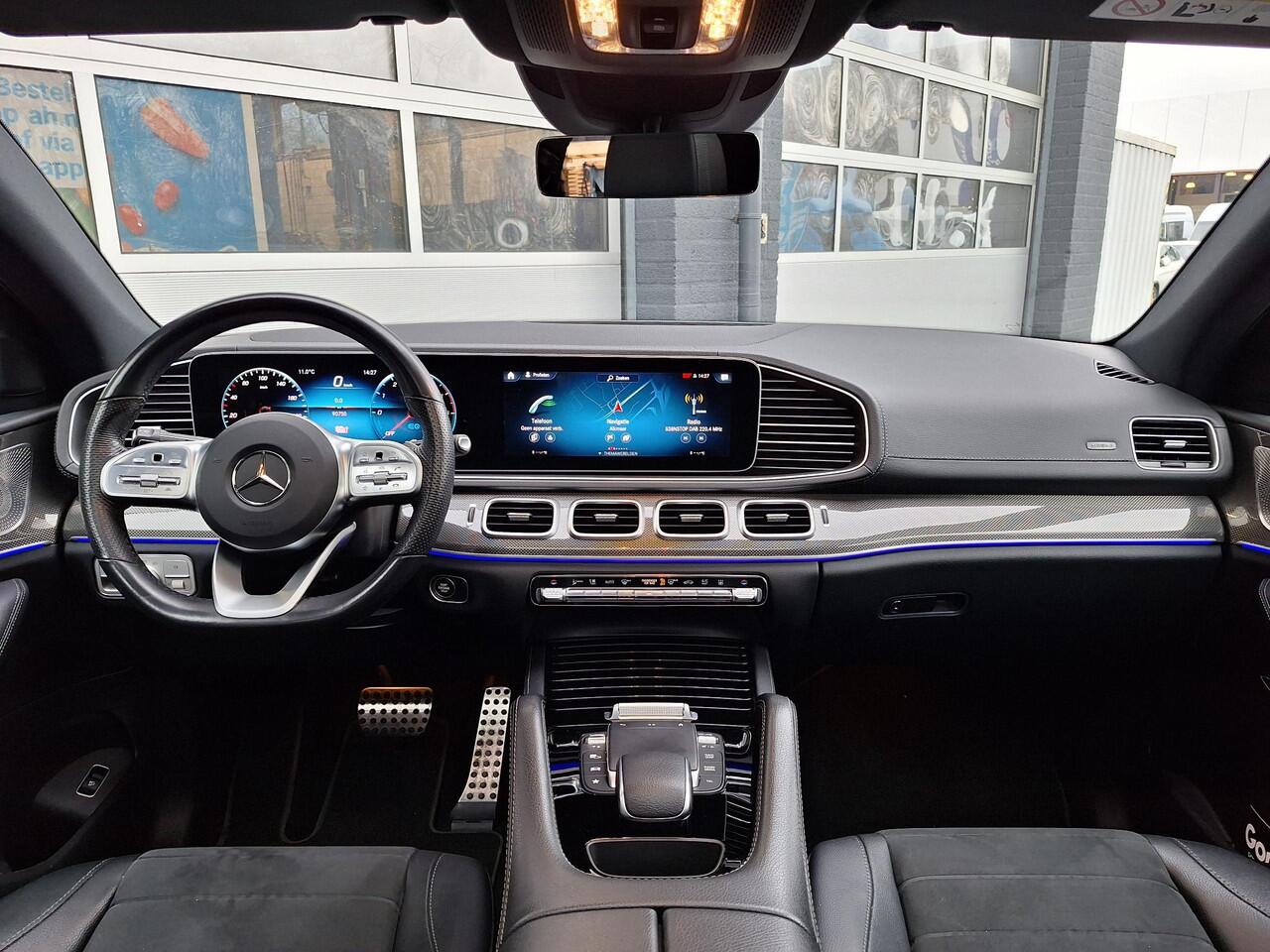 Mercedes-Benz GLE-KLASSE Coupé 350 de 4MATIC Premium | AMG Line | Panoramadak | Trekhaak | Night pakket | Burmester | Rijassistentiepakket | 360° camera | Dodehoekassistentie | Multibeam LED | Elektrische achterklep