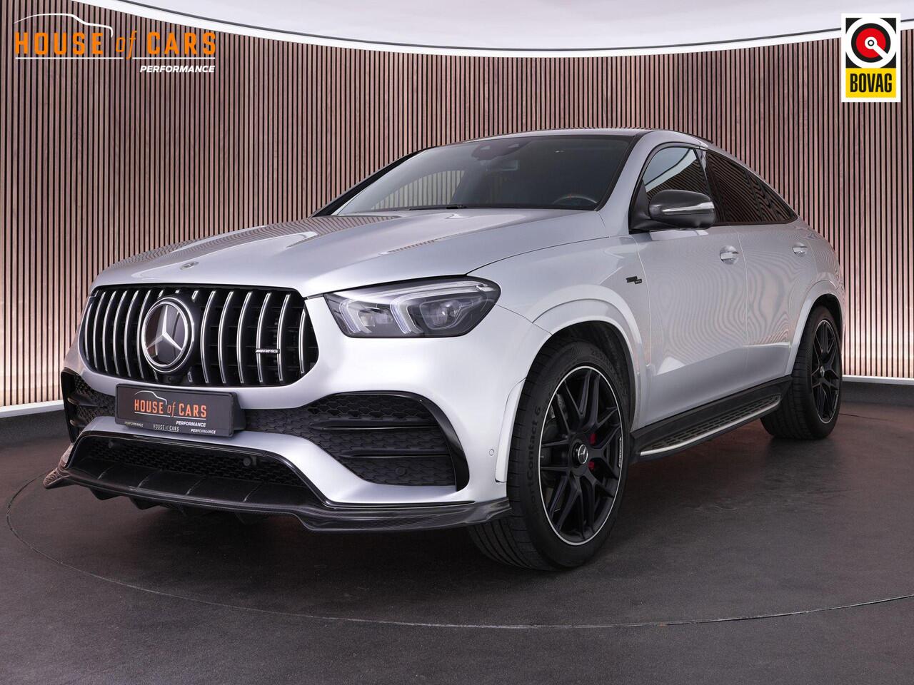Mercedes-Benz GLE-KLASSE Coupé AMG 53 4MATIC+ |panoramadak|PPF|carbon int & ext|nightpakket|airmatic|head-up display|Burmester|geventileerde stoelen|stoelverwarming voor|keyless-go|360°|trekhaak|Carplay